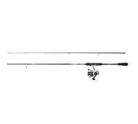 Abu Garcia MAX X Spinning Combo, Caña y Carrete de Pesca de Agua Dulce Lucioperca y Zander, Fuerte Ligero y Versátil, Negro y Gris, Caña 1.83m Moderadamente Rápida, Carrete Tamaño 2000
