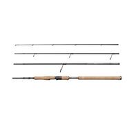 Abu Garcia Mörrum Caña giratoria | Acción Moderada-rápida | Diseño de Viaje de 4 Piezas | Pesca de Depredadores de Agua Dulce para Lucio, lucioperca y Trucha | 3,04 m, 8-32 g