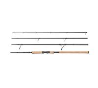 Abu Garcia Mörrum Caña giratoria | Acción Moderada-rápida | Diseño de Viaje de 4 Piezas | Pesca de Depredadores de Agua Dulce para Lucio, lucioperca y Trucha | 3,35 m, 10-35 g