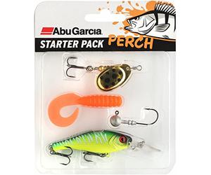 Abu Garcia Paquete de iniciación Variado, Gancho de Pesca, Kits, Pesca depredador, Lucio, Pescadores Principiantes o intermedios, componentes elegidos por Expertos de Abu Garcia, Grandes