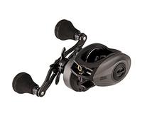 Abu Garcia Revo Beast - Carrete de Perfil bajo, Carrete de Pesca, carretes de Cebo de Perfil bajo, Pesca de depredador, Lucio, bagre, lucioperca, Unisex, Negro^Gris, 40LP | Mano Derecha | 5.8:1