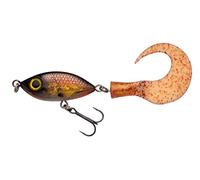 Abu Garcia Svartzonker McMio Señuelo para Lucio y Musky - Jerkbait Flotante para Depredadores de Agua Dulce - Ideal para Lucio, Musky, Zander y Perca - Diseño 3D Realista, Carpa Crucian 14 cm