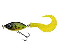 Abu Garcia Svartzonker McMio Señuelo para Lucio y Musky - Jerkbait Flotante para Depredadores de Agua Dulce - Ideal para Lucio, Musky, lucioperca y Perca - Diseño 3D Realista, Lucio Real 18 cm