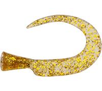 Abu Garcia Svartzonker McMy Tail Spare Tails - Recambios ecológicos, Accesorio para señuelos de Pesca, Plastisol Duradero para Pesca en Agua Dulce y Salada, Brillo Dorado 6.9 cm
