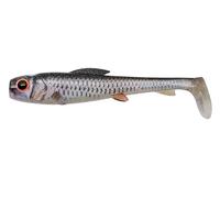 Abu Garcia Svartzonker McPike - Señuelo Premium para la Pesca del Lucio de Agua Dulce con Disco cambiable Smack! Disc, acción en la Cola para Pescar lucios, luciopercas - Fire Bass 25 cm