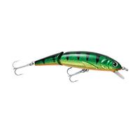 Abu Garcia Tormentor Jointed Señuelo Flotante - Disponible en Varios tamaños, Ideal para Depredadores de Agua Dulce como truchas, lucios, lubinas, luciopercas y salmones, acción Realista, Perca 11 cm