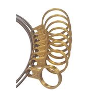 ABUBU Kit de Tallas Anillo Inteligente Maxcom MR200, Medidor de Talla Smart Ring, Talla Primero Antes de Comprar, Tallas 6 a 13, Sistema de Tallaje Preciso para Hombre y Mujer