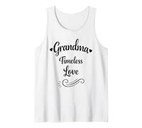 Abuela Amor Eterno Día de la Madre - Abuela Amorosa Orgullosa Camiseta sin Mangas