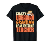 Abuela Bibliotecaria Orgullosa de un Docente Camiseta