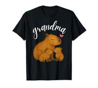 Abuela Capybara Niños Bebé Animales Amante Familia Coincid Camiseta