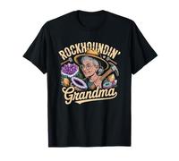Abuela Cazadora De Rocas Coleccionista Minerales Cazador Camiseta