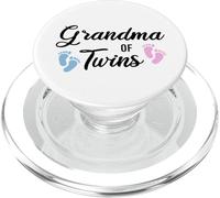 Abuela De Gemelos Abuela Abuelita Nietos Familia PopSockets PopGrip para MagSafe