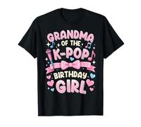Abuela De La Fiesta De Cumpleaños Traje Anime K Pop Girl Gigi Camiseta
