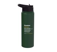Abuela definición divertida con texto en alemán para cualquier ocasión Stainless Steel Insulated Water Bottle