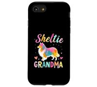 Abuela del Perro Pastor de Las Shetland, Coloridos Amantes de los Perros pastores de Las Shetland Carcasa para iPhone SE (2020) / 7/8