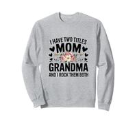 Abuela Día de la Madre Mamá Mujer para Madres de Hijo e Sudadera