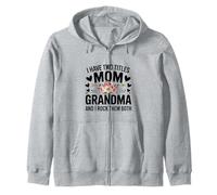 Abuela Día de la Madre Mamá Mujer para Madres de Hijo e Sudadera con Capucha