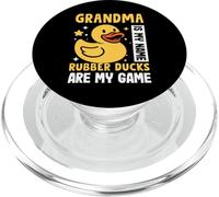 Abuela es mi Nombre Rubber Ducks Son mi Juego Rubber Duck PopSockets PopGrip para MagSafe
