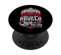 Abuela Hispanic Grandma Mother's Day Mexican Abuelita PopSockets PopGrip Adhesivo