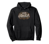 Abuela Hummingbird Flowers Nature Grandma Graphic Retro Sudadera con Capucha
