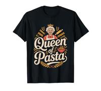 Abuela Italiana Reina De La Pasta Nonna Cocina Camiseta