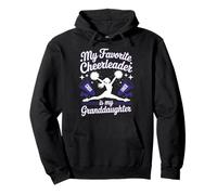 Abuela, mi animadora favorita es mi nieta Blue Sudadera con Capucha