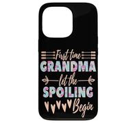 Abuela mimando Comienzo Primera Vez Abuela Carcasa para iPhone 13 Pro