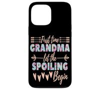 Abuela mimando Comienzo Primera Vez Abuela Carcasa para iPhone 13 Pro Max