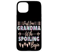 Abuela mimando Comienzo Primera Vez Abuela Carcasa para iPhone 15 Plus