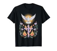 Abuela Pentecostal Paloma del Espíritu Santo Lenguas De Camiseta