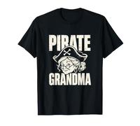 Abuela Pirata Feria Renacentista Abuela Humor Camiseta