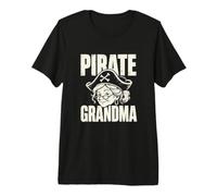Abuela Pirata Feria Renacentista Abuela Humor Camiseta Premium