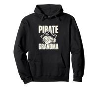 Abuela Pirata Feria Renacentista Abuela Humor Sudadera con Capucha