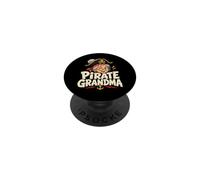 Abuela Pirata Gracioso Abuela Familia Humor PopSockets PopGrip Adhesivo