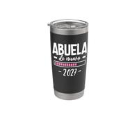 Abuela Por Segunda Vez 2027 Anuncio Embarazo Abuela De Nuevo Vaso térmico de acero inoxidable de doble pared