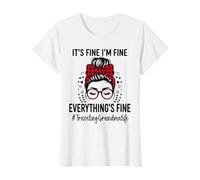 Abuela Viajando Está Bien Estoy Bien Todo Bien Camiseta