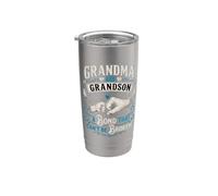 Abuela y nieto, un vínculo que no se puede romper, familia Vaso térmico de acero inoxidable de doble pared