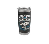 Abuela y nieto, un vínculo que no se puede romper, familia Vaso térmico de acero inoxidable de doble pared