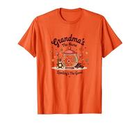 Abuelas El Nombre Spoilings El Juego Dulce Familia Amor Camiseta, Hombre, Naranja, M