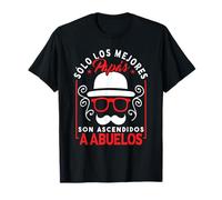Abuelito Sólo Los Mejores Papás Son Ascendidos Abuelos Camiseta