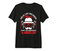 Abuelito Sólo Los Mejores Papás Son Ascendidos Abuelos Camiseta Premium