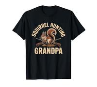 Abuelo Cazador De Ardillas Tradicion Familiar Ardilla Legado Camiseta