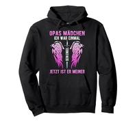 Abuelo Chica Yo Una Vez Fue Su Ángel Ahora Él Es Mi Sudadera con Capucha