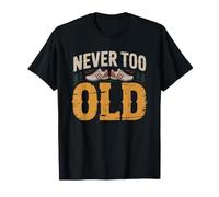 Abuelo Cross Country Corredor Senior Camiseta