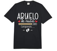 Abuelo De Nuevo 2027 Anuncio Embarazo Abuelo por Segunda Vez Comfort Colors Adult Heavyweight T-Shirt