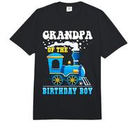 Abuelo del cumpleaños niño Tren Amante Familia Coincidencia Comfort Colors Adult Heavyweight T-Shirt