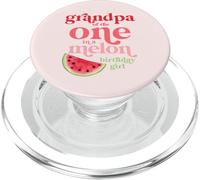 Abuelo del uno en un melón cumpleaños niña sandía Primero PopSockets PopGrip para MagSafe