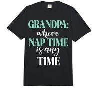 Abuelo Donde la Siesta es Cualquier Momento Nuevo Abuelo Comfort Colors Adult Heavyweight T-Shirt
