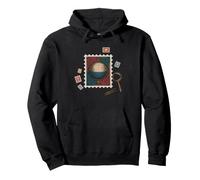 Abuelo Filatelista Album Sellos Sudadera con Capucha
