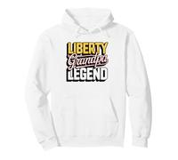 Abuelo Libertario Libertad Sin Gobierno Derechos Sudadera con Capucha